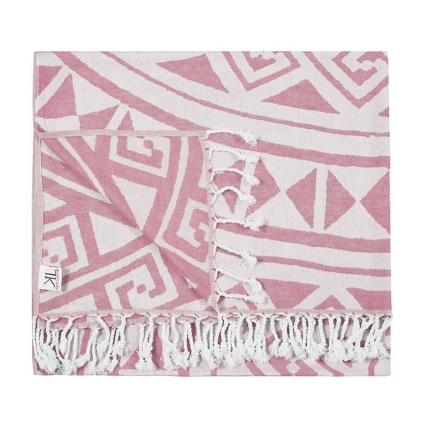 Rozā hamama dvielis Kate Louise Mirabelle, 165 x 100 cm-image-4