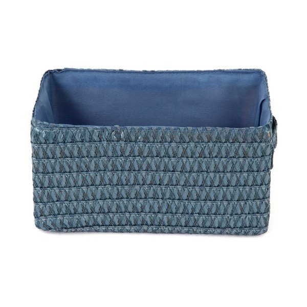 Zils uzglabāšanas grozs Compactor Lilou Basket Blue-image-2
