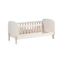 Balta bērnu gulta Vipack Toddler, 70 x 140 cm