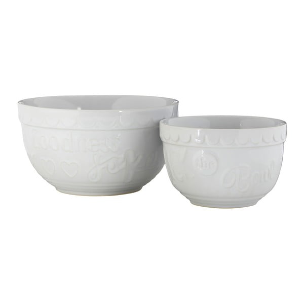 2 baltu keramikas trauku komplekts Premier Housewares