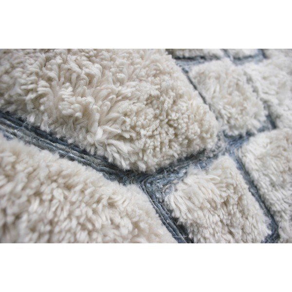 Bēšs un zils ar rokām austs paklājs Flair Rugs Solitaire Sion, 160 x 230 cm-image-4
