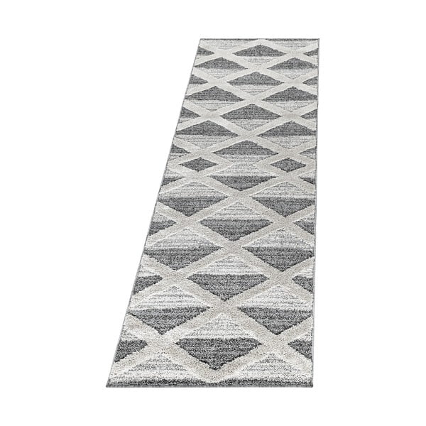 Pelēks celiņa paklājs 80x250 cm Pisa – Ayyildiz Carpets