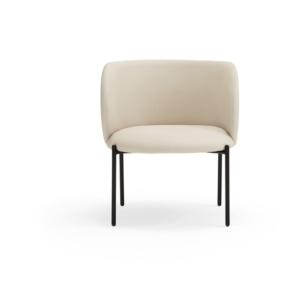 Balts mākslīgās ādas krēsls Mogi – Teulat-image-2