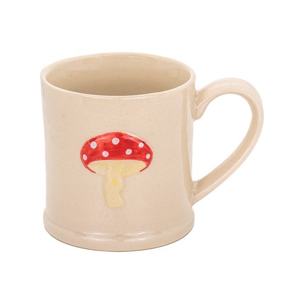 Bēša keramikas krūze Mushroom – Sass & Belle