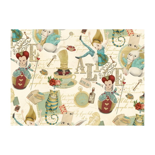 A5 izmēra piezīmju blociņš ar pildspalvu 50 lappuses Alice – Kartos-image-1