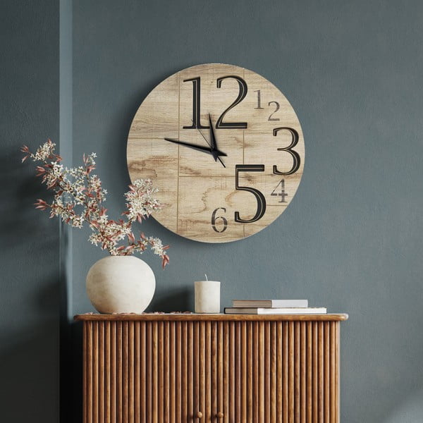 Sienas pulkstenis ø 57 cm Lucas – Styler-image-2