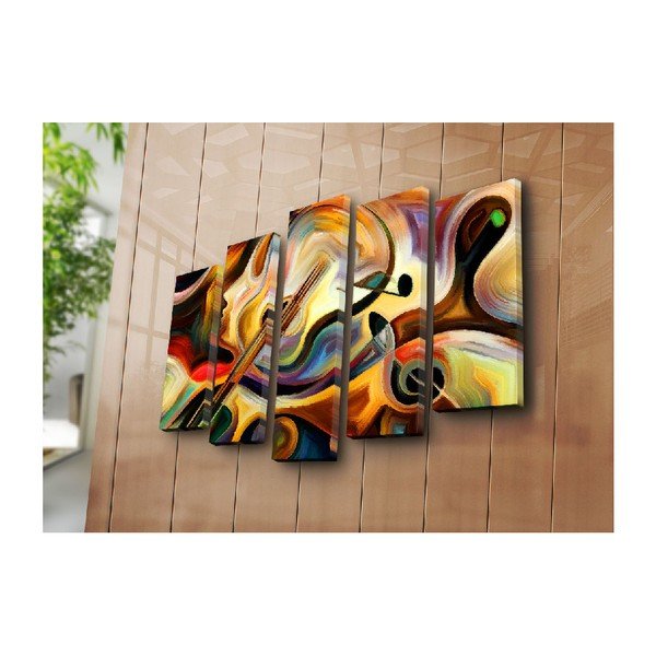 Daudzdaļīga glezna Abstract Music, 105 x 70 cm-image-2