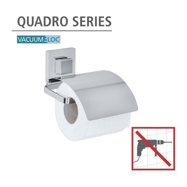 Tualetes papīra turētājs Wenko Vacuum-Loc, 14 x 13 cm-image-4