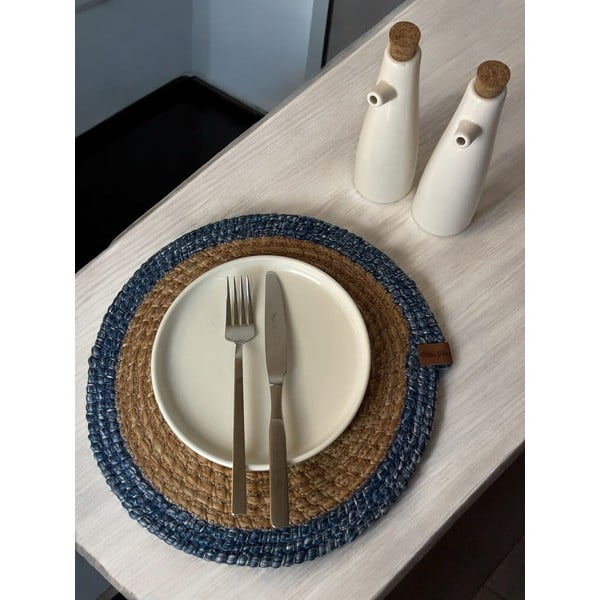 Džutas galda paliktnis ø 33 cm Wicker – Mila Home Luxury-image-1