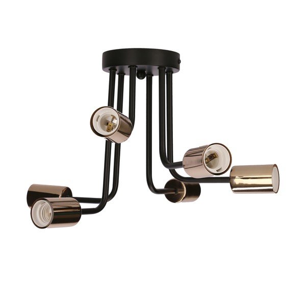 Melna/vara krāsas griestu lampa 27x27 cm Spill – Candellux Lighting-image-2