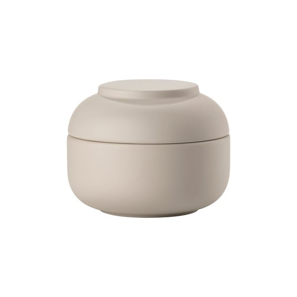 Bēšs māla vannas istabas organizators vates plāksnītēm Sensu – Zone