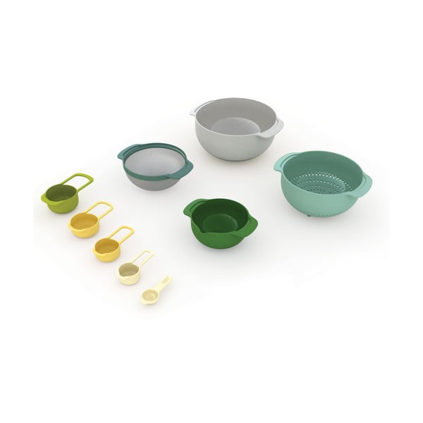 Universāls 9 daļu bļodu komplekts Joseph Joseph Opal-image-3