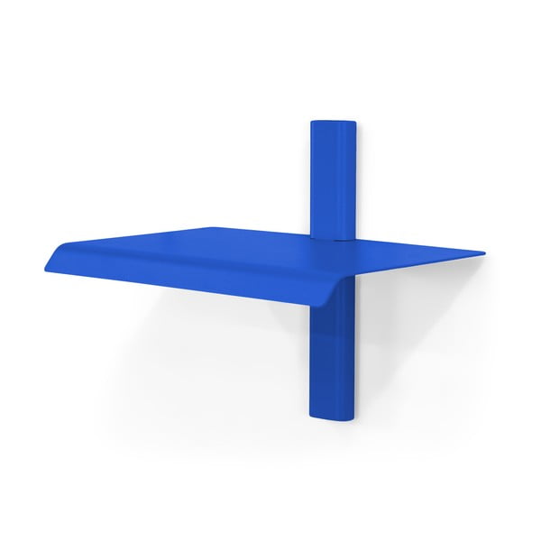 Zils metāla sienas plaukts 28 cm Hola – Spinder Design-image-2