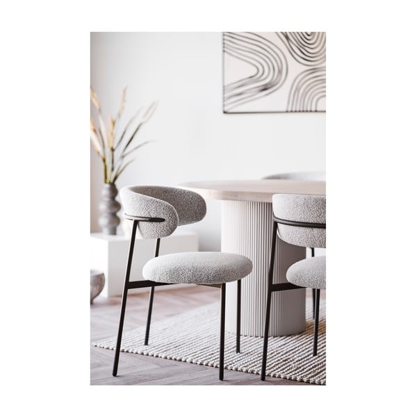 Ēdamgalds ar oškoka imitācijas galda virsmu 100x220 cm Solva – House Nordic-image-3