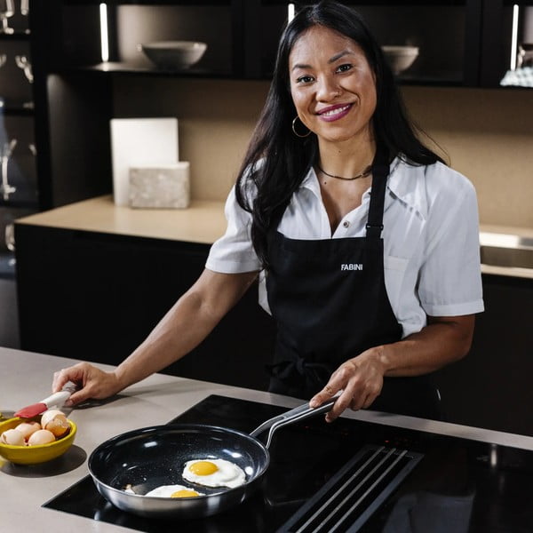 Nerūsējošā tērauda panna ar nelīpošu pārklājumu ø 26 cm Chili Ta – FABINI-image-1