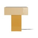 Dzeltena galda lampa (augstums 35 cm) Grato Recto – Leitmotiv