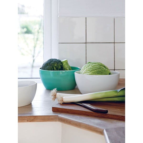 Balta ovāla keramikas bļoda Kähler Design Ursula, 22 x 13,5 cm-image-2