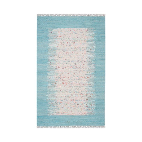 Zils paklājs Eco Rugs Aquile, 80 x 150 cm