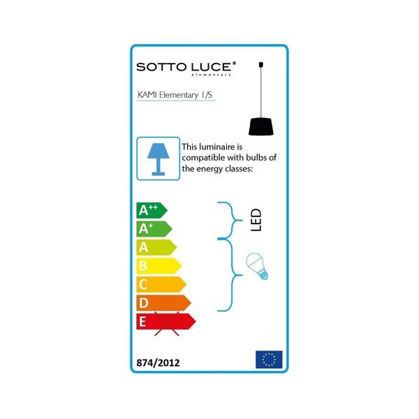 Piekaramā lampa Sotto Luce Kami Puro-image-1