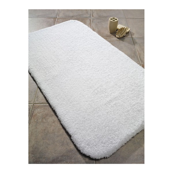 Balts kokvilnas vannas paklājs Confetti Bathmats Organic, 60 x 80 cm