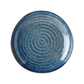 Zils keramikas šķīvis MIJ Indigo, ø 23 cm
