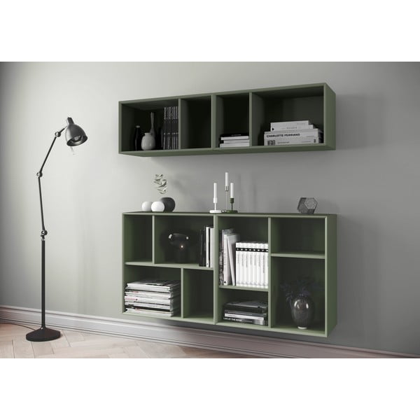 Melna moduļu plauktu sistēma 70x70 cm Z Cube – Tenzo-image-1