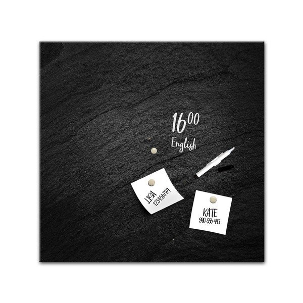 Magnētiskā tāfele Styler Carb, 30 x 30 cm