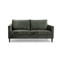 Zaļi pelēks samta dīvāns Scandic Adagio, platums 153 cm