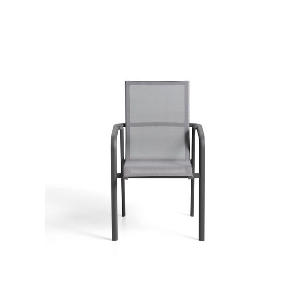 Pelēks dārza krēsls Canea – Kave Home