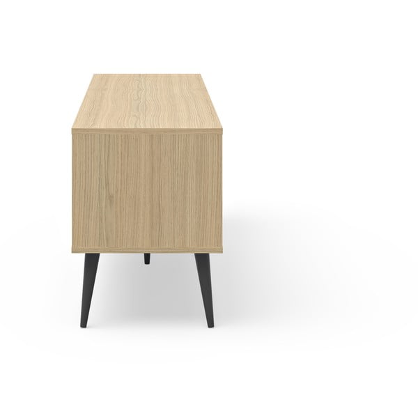 Dabīga toņa TV galdiņš ar ozolkoka imitāciju 150x54 cm Lake – TemaHome-image-4