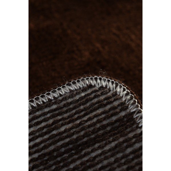 Tumši brūns vannas istabas paklājiņš ø 90 cm Havai – Foutastic-image-2