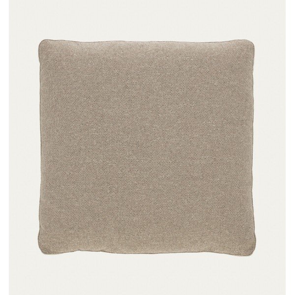 Bēšs dīvāna spilvens no šenila auduma Blok – Kave Home-image-3