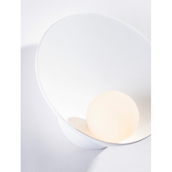 Matēti balta tērauda sienas lampa Minim – Nova Luce-image-4