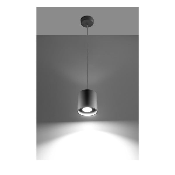 Pelēks piekaramais gaismeklis Sollux Roda-image-4