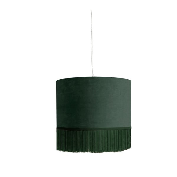 Zaļa piekaramā lampa Velvet Atelier Colgante