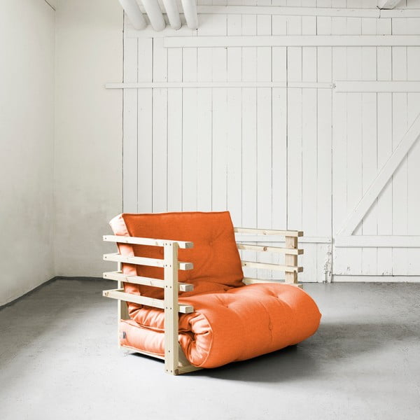 Izvelkamais krēsls Karup Funk Natural/Orange