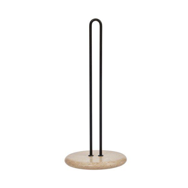 Bēšs marmora papīra dvieļu statīvs ø 14 cm Savi – OYOY Living Design