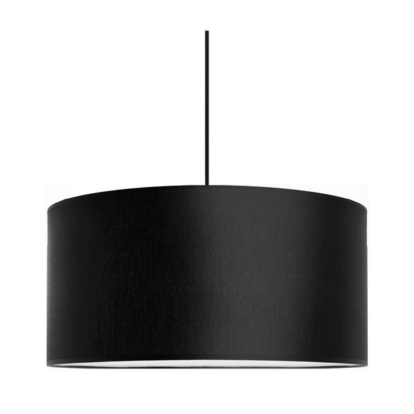 Melna griestu lampa Sotto Luce MIKA, Ø 50 cm-image-2
