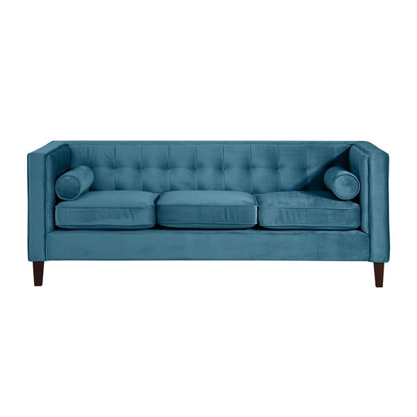 Benzīna zils Max Winzer Jeronimo dīvāns, 215 cm