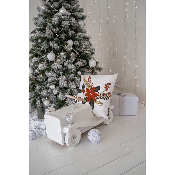 Dekoratīvais spilvens ar Ziemassvētku motīvu 45x45 cm Christmas Star – Butter Kings-image-1