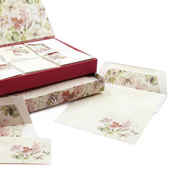 Vēstuļu rakstīšanas komplekts Romantic – Kartos-image-1