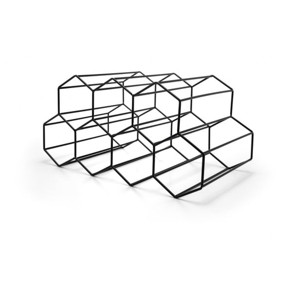 Melns metāla vīna statīvs – Leopold Vienna-image-3