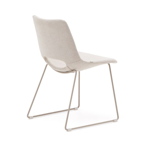 Bēšs pusdienu krēsls Zahara – Kave Home-image-4