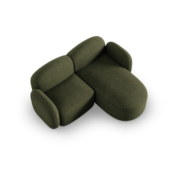 Zaļš stūra dīvāns (ar labo stūri) Blair – Micadoni Home-image-3