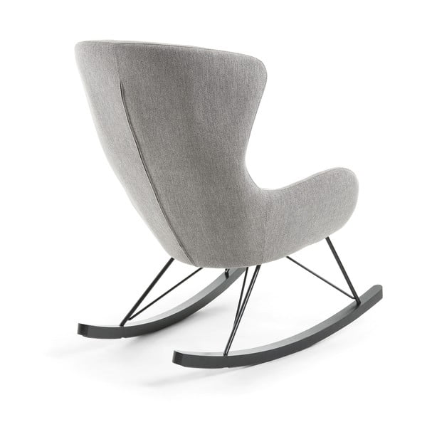 Pelēks šūpuļkrēsls Kave Home Valsa-image-3