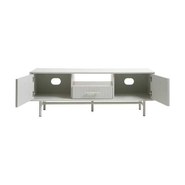 Pelēks TV galdiņš 140x50x45 cm Palma – Unique Furniture-image-4