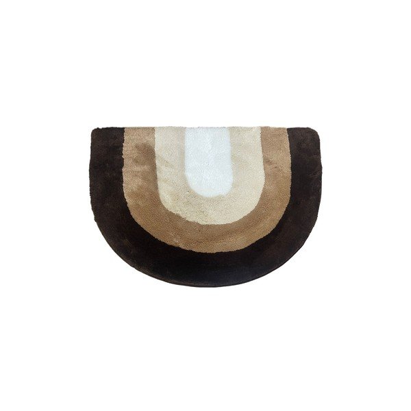 Brūns vannas istabas paklājiņš 75x115 cm Endings – Foutastic