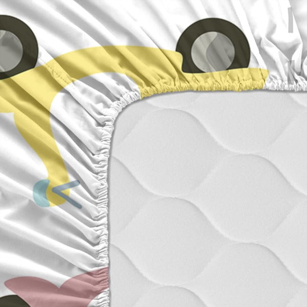 Bērnu kokvilnas palags Happynois Summer Time, 140 x 70 cm-image-2