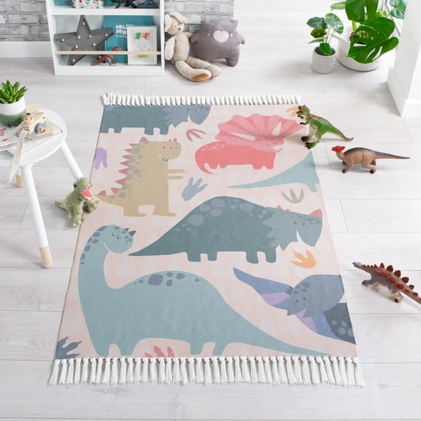 Bērnu paklājs Flair Rugs Walk the Dinosaur, 80 x 120 cm-image-4