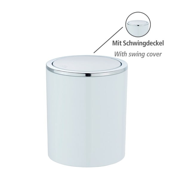 Balts atkritumu grozs Wenko Inca, 2 l-image-4